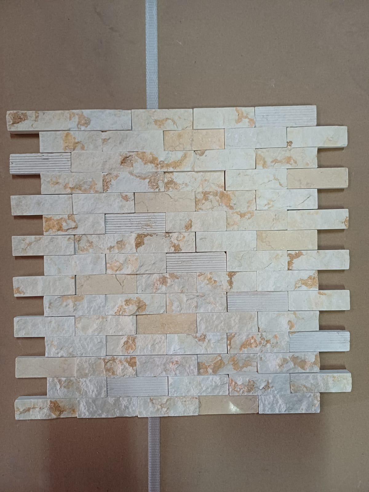 Mosaico su rete spacco mix giallo Giove 30x30 cm